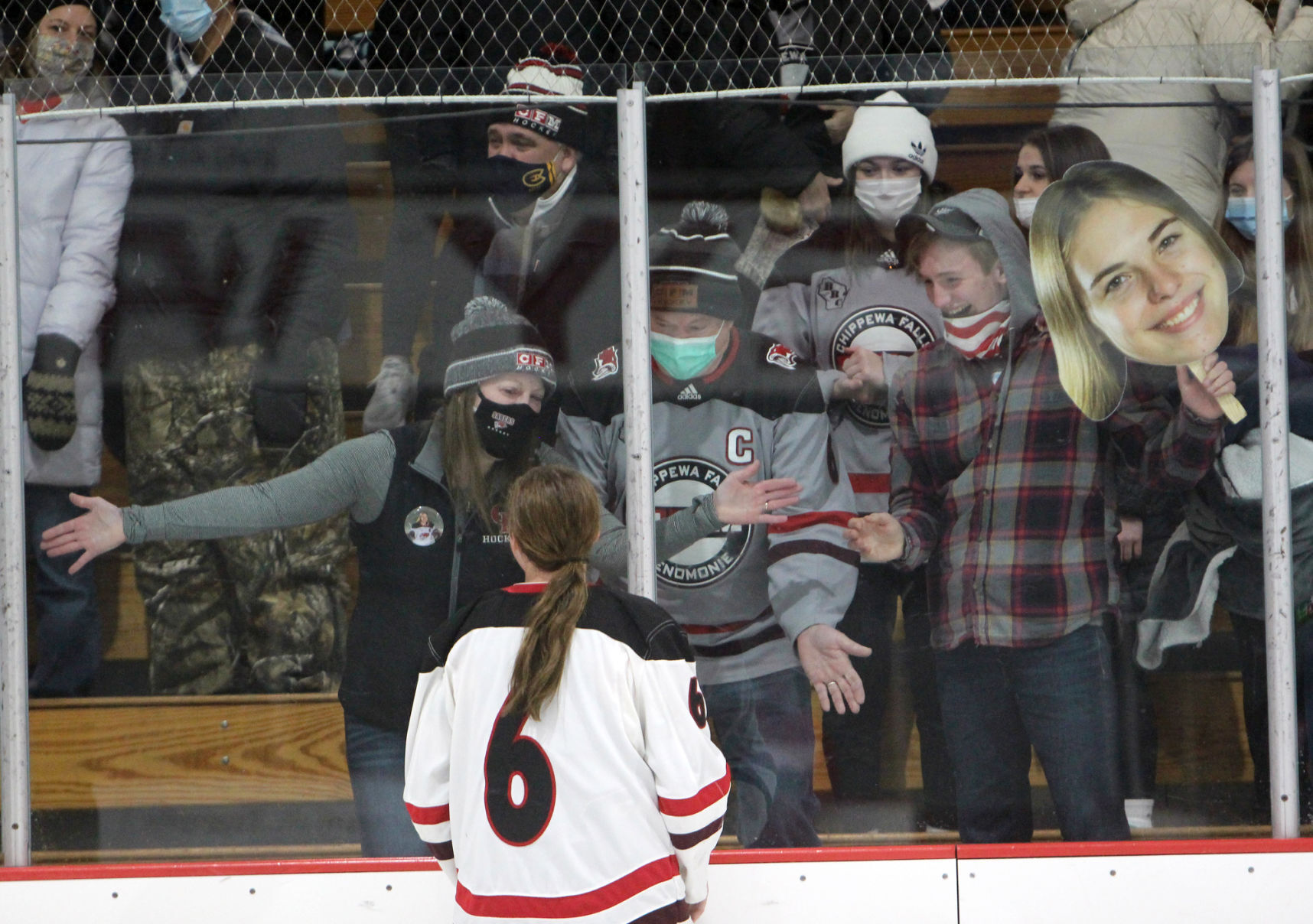 Girls Hockey State Championship: Chippewa Falls/Menomonie vs University School of Milwaukee in Wisconsin Rapids 2-20-21